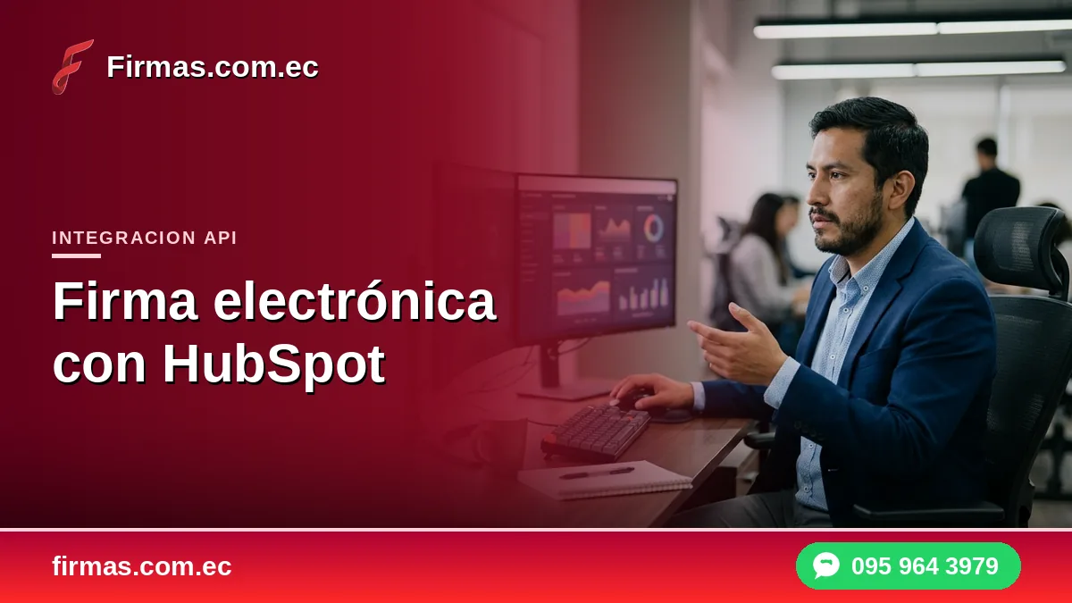 Firma electrónica con HubSpot
