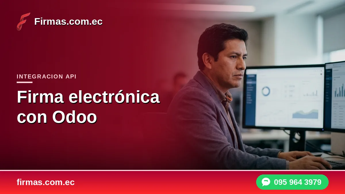 Firma electrónica con Odoo