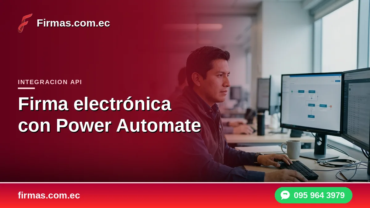 Firma electrónica con Power Automate