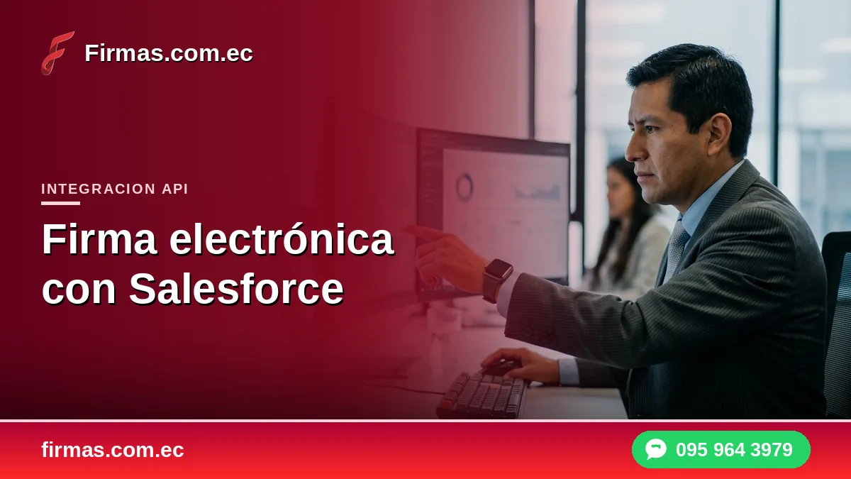 Firma electrónica con Salesforce