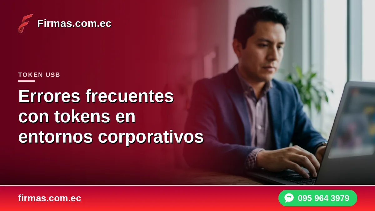 Errores frecuentes con tokens en entornos corporativos