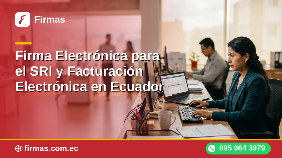 Firma Electrónica para el SRI y Facturación Electrónica en Ecuador