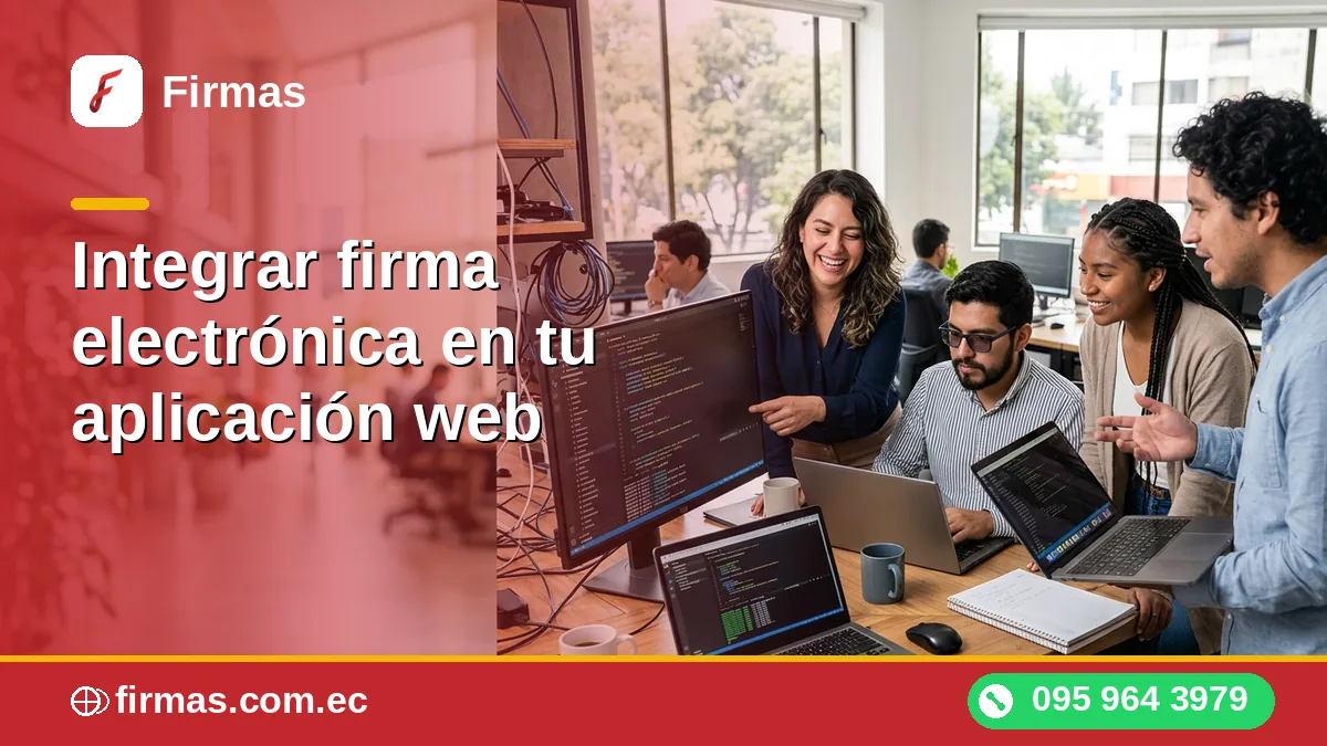 Integrar firma electrónica en tu aplicación web
